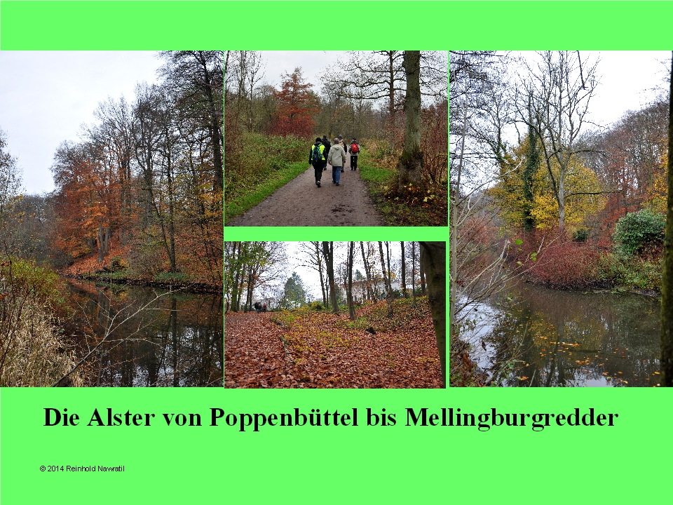 Zwischen Poppenbüttel und Mellingburger Schleuse